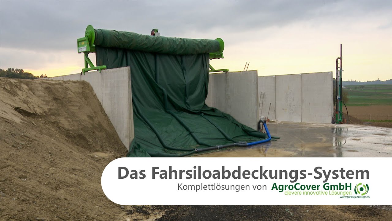 Das Fahrsilo der Zukunft - Fahrsiloabdeckungen à la AgroCover GmbH